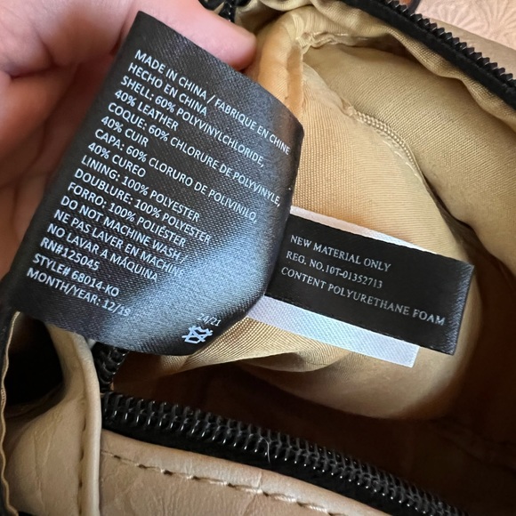 Stone & Co Leather Backpack Purse - Picture 3 of 12